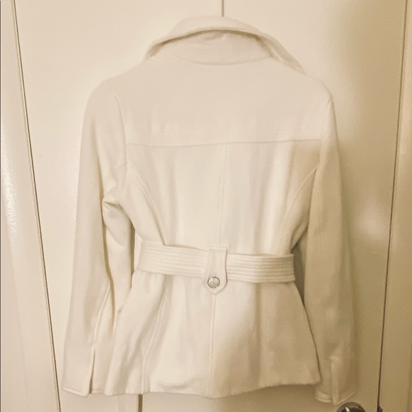 KENNETH COLE REACTION WOMEN DOUBLE BREASTED  BELTED COTTON COAT SIZE S *NEW NT* - Picture 13 of 15
